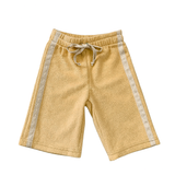 Yellow Terry Towelling Cotton Pants