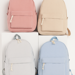 Corduroy Kids Backpack - Grey