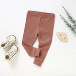 Organic 100% Cotton Leggings - Blush