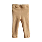 Organic 100% Cotton Leggings - Natural