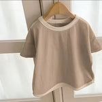 cotton Unisex Kids T-shirt