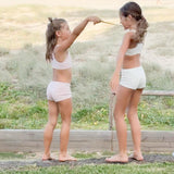 BISH Girls Crop Top | Cream | 2 Pack