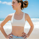 BISH Girls Crop Top | Cream | 2 Pack