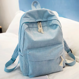 Corduroy Kids Backpack -Blue