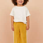 Yellow Terry Towelling Cotton Pants