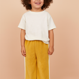 Yellow Terry Towelling Cotton Pants