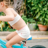  Designed for active girls.