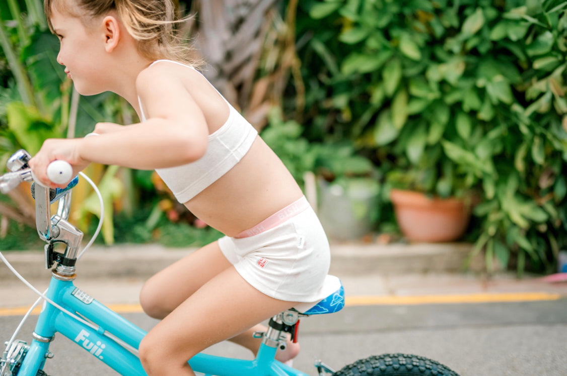  Designed for active girls.